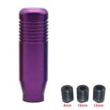 Transmission Gearstick Lever Shifter Knob 8.5CM Stylish Universal Car Aluminum Manual Gear Shift Knob Stick Manual
