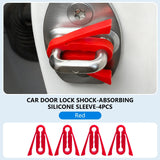 Car Door Shock Absorber Universal Car Door Buckle Soundproof Deadener Damper Cushion Anti-Vibration Buffer Pad