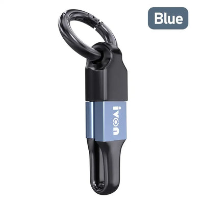 Keychain Charging Cable — 2-in-1 USB-C/Micro — SUIKA