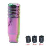 Transmission Gearstick Lever Shifter Knob 8.5CM Stylish Universal Car Aluminum Manual Gear Shift Knob Stick Manual