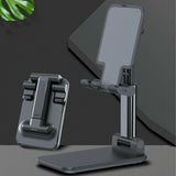 Aluminum Phone & Tablet Stand — Adjustable Desk Mount