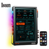 Times Frame Smart HD Screen | 10.1" DIY Digital Clock | Crypto Stocks Weather Calendar | Tech Gift Desk Setup