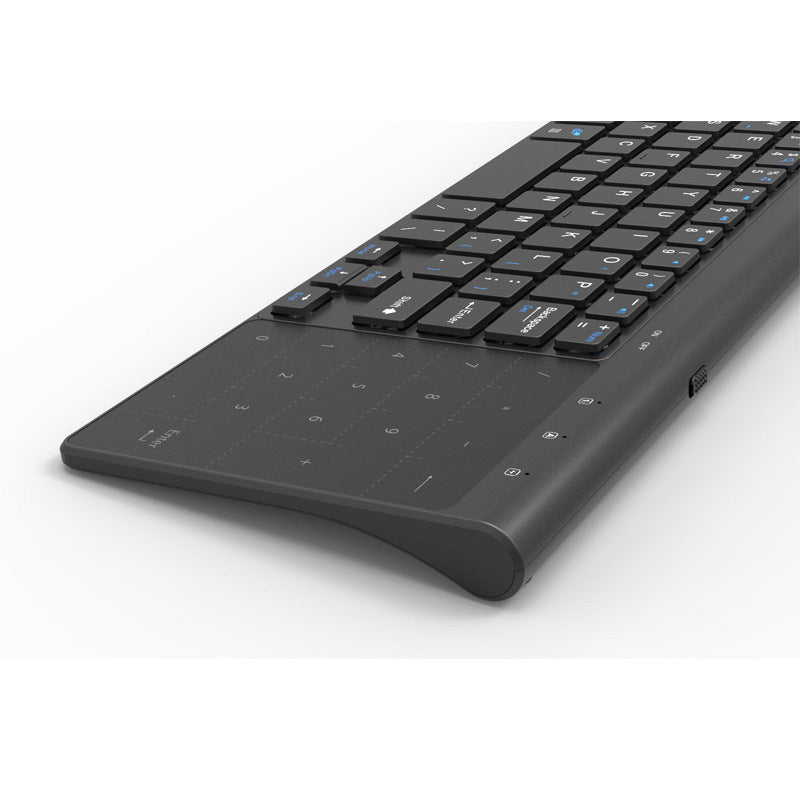 Wireless Mini Keyboard — Compact Touchpad Combo