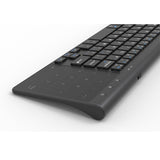 Wireless Mini Keyboard — Compact Touchpad Combo