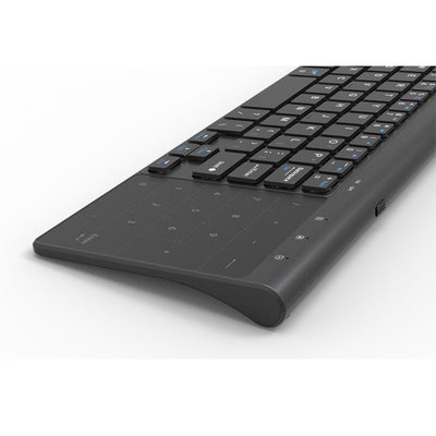 Wireless Mini Keyboard — Compact Touchpad Combo