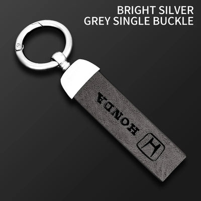 Leather Zinc Alloy Car Key Case Cover Protector Shell for  Civic Accord HR-V CR-V CRV 11Th 2022 2023 Keychain Accessories