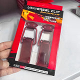 Universal Cars Accessaries 2Pcs Fastener Clip Alloy Mount Hood Pin Bonnet Lock Kit Tunning Lock Kit down Hood Lock Latch Pins