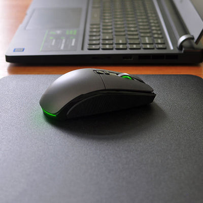 BlackOut Desk Pad — Smooth Surface for Keys & Mouse
