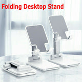 Aluminum Phone & Tablet Stand — Adjustable Desk Mount