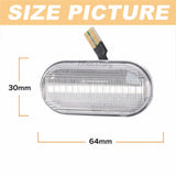 Car Dynamic Side Marker LED Turn Signal Light for Nissan Cube Z11 Tiida C11 Note E11 NE11 Micra K12 NP300 Navara D40 Qashqai J10