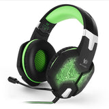 Wired Gaming Headset — Stereo Sound & LED Mic