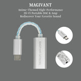 MAGIVANT 3.5Mm Headphone Output Interface Secondary Element Portable HIFI Decoder Headphone Amplifier