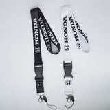 Car Keychain Key Strap Keyring Phone Lanyard Keyring for  Civic Accord Fit Jazz Pilot CRV Odyssey Passport City Shuttle HRV