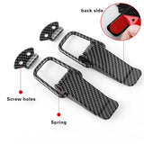 Universal Cars Accessaries 2Pcs Fastener Clip Alloy Mount Hood Pin Bonnet Lock Kit Tunning Lock Kit down Hood Lock Latch Pins